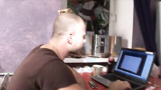 Teen having threesome