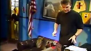 Busty Blonde Slut Fucked In The Office