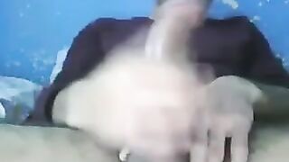 Arab Guy Masturbating