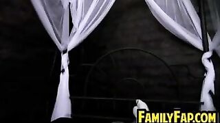 Redhead Teen And Her Father In Law