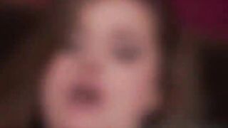 Gorgeous Tori Blacks asshole gets hardcore screwing and she gets facial