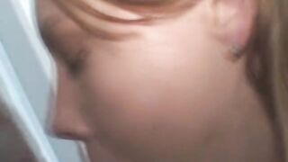 Blonde Crack Whore Sucking Dick With Cumshot Facial