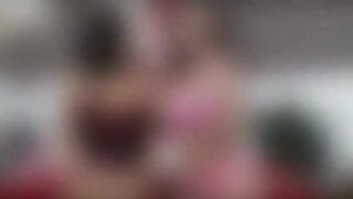 Kendra and Rachel probes their pussies with a rubber toy and vibrator