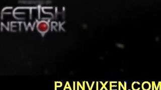 Rope Suspension BDSM Fun for Isa Mendez