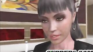 Fucking in 3D animation