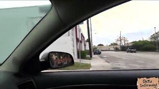 Slim teen Mia Hurley gets rammed by a stranger and rewarded her with facial