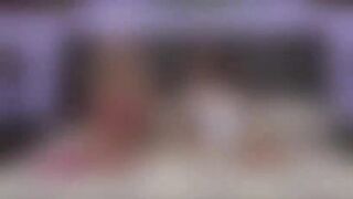 Hot ladies gets naked and plays with the vibrators making their pussies wet