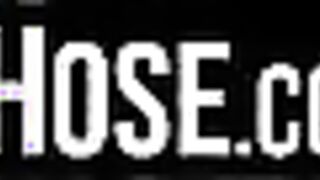 Redhead In Stockings Gets Fucked