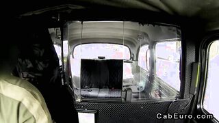 British amateur hardcore fuck in fake taxi