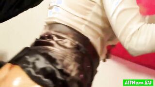 Fully Clothed Oily Mess