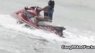 Perky bikini teen gf fucked on balcony