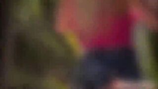 Beautiful Payton gets a surprise outdoor sex after a sexy bath