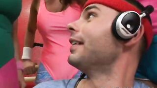 crazy sexy babes want his huge throbbing cock