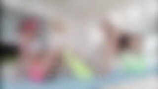 Beautiful Ashley and Kennedys first hot indoor sexercise 