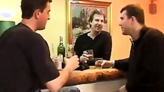 Horny Housewife Fucked By Two Guys