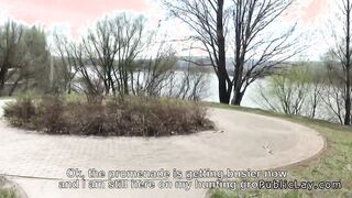 Blonde Hungarian amateur public fuck