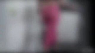 Hot neighbor, Abby Cross, gets stalked while working out. She trips her skin tight leggings and exposes her sexy ass. She bends down and her wet hole gets fingered. She gets into the floor and gives a blowjob. She gets hardcore ass ramming and receives a 