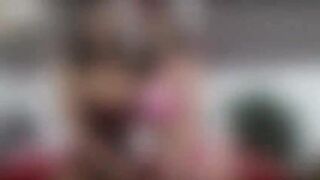 Two tender pussies gets probed by a rubber toy and vibrators becomes so wet