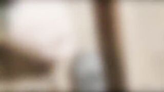 Hot Asian licks a thick dick until it gets rock hard and she gets slammed