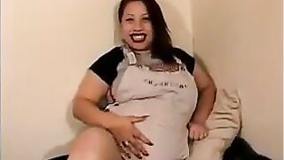 Pregnant Latin Whore Getting Fucked