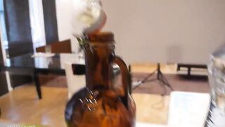 Secret voyeur masturbation of my schoolgirl