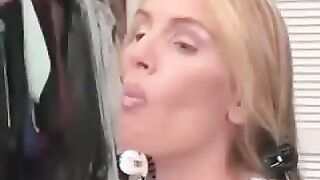 Busty Whore Getting Ready