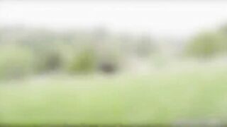 Japanese spy gets horny after seeing the big cock behind the angents slacks