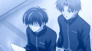 Uniform hentai gay twink having love and sex