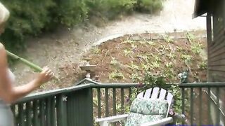 Sweet young blonde ass