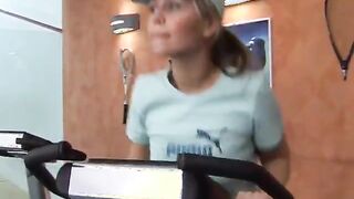 Sascha rectal humped by fitness instructor