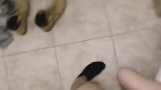 Gorgeous Brunette Riding Dick For Cash In A Pawn Shop