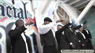 Pigtailed teen Tweety Valentine facialed