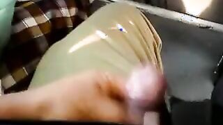 Masturbating On The Bus POV