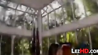 Stunning Lesbians Making Love