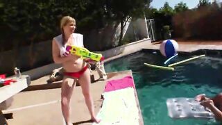 Perfect group analhole sex outdoors