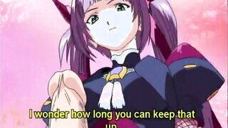 Cute hentai shemale deep jerked and fucked