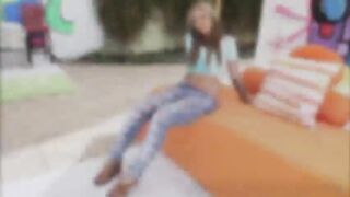 Cute girl Madelyn Monroe in her second anal scene with big dicked Mike