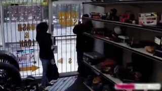 Pawnshop owner gets horny