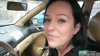 Hottie cab driver Natali Blue creampied