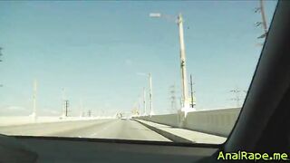 Carter Cruise screams out loud when she orgasms while being ass fucked!