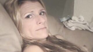 Mature Blonde Crack Whore Sucking Pole Point Of View