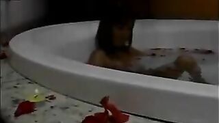Hot Latina In The Bath Tub