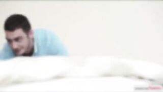 Stunning Foxy craves for a morning sex surprise by his boyfriend Timo