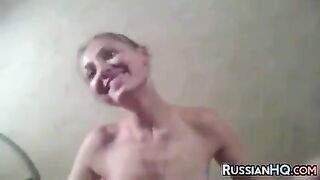 Russian Couple Having Sex