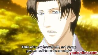 Inlove hentai gay having sex outdoor