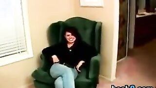 Hot Girl Gets A Creampie