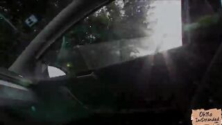 Thick boobies of Marina gets tit fucked by a stranger after she gets helped