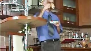 Russian Bitch Sucks And Fucks