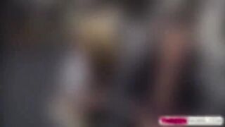 Petite lesbians gets pussies banged