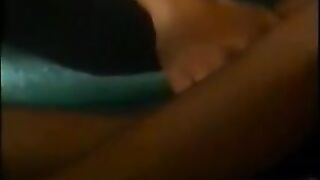 Blonde European Enjoying Two Dicks